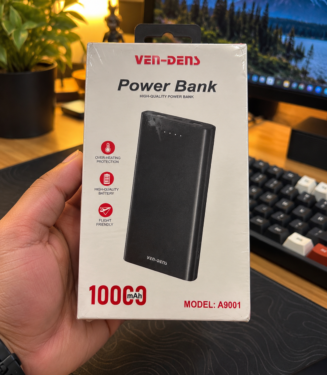 VEN-DENS 10,000mAh — Built-in Cable